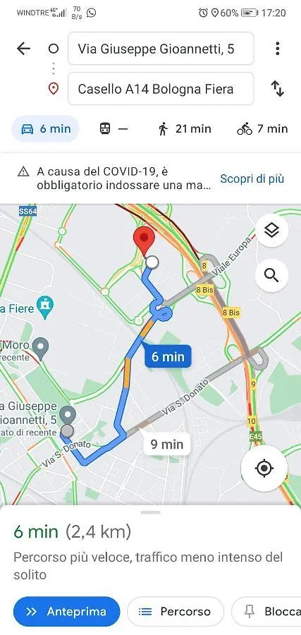 Fiera Apartment Gioannetti 5 UNO Bologna